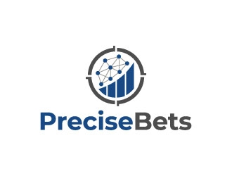 PreciseBets logo design by pixalrahul