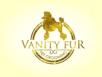 Vanity Fur pet grooming logo design by uttam