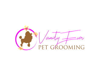 Vanity Fur pet grooming logo design by ROSHTEIN