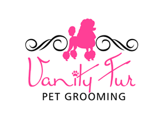 Vanity Fur pet grooming logo design by ingepro