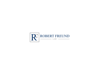 Robert Freund Law logo design by Barkah