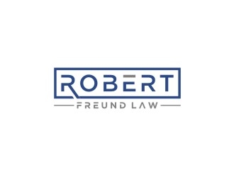 Robert Freund Law logo design by bricton