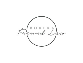 Robert Freund Law logo design by bricton