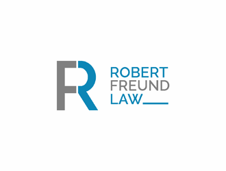 Robert Freund Law logo design by AGraphic