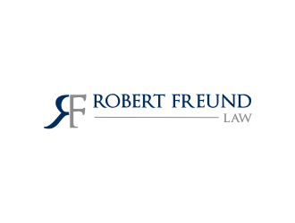 Robert Freund Law logo design by Greenlight