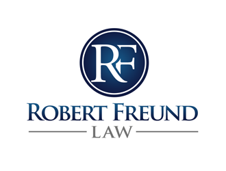 Robert Freund Law logo design by kunejo
