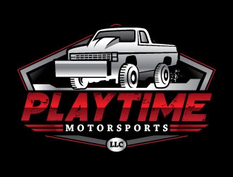 Playtime Motorsports LLC logo design by Suvendu