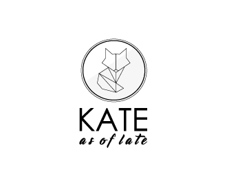 Kate as of Late logo design by samuraiXcreations