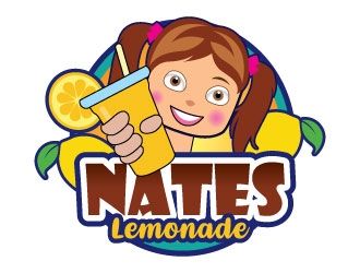 Nates Lemonade logo design by Suvendu
