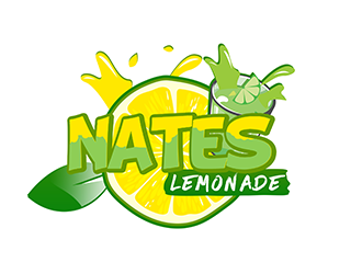 Nates Lemonade logo design by 3Dlogos