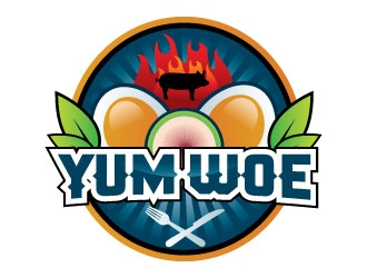 Yum Woe logo design by Suvendu