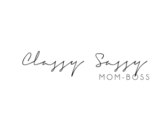 Classy Sassy Mom-Boss logo design by Rossee