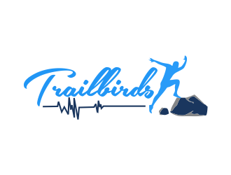 Trailbirds logo design by giphone