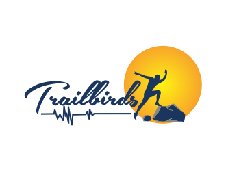 Trailbirds logo design by giphone