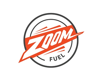 Zoom (sign can just say Zoom or it can say Zoom Fuel) logo design by designerboat
