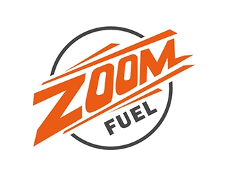 Zoom (sign can just say Zoom or it can say Zoom Fuel) logo design by designerboat