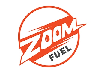 Zoom (sign can just say Zoom or it can say Zoom Fuel) logo design by designerboat