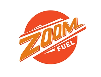 Zoom (sign can just say Zoom or it can say Zoom Fuel) logo design by designerboat