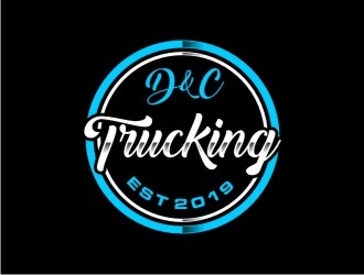 D&C Trucking logo design by bricton