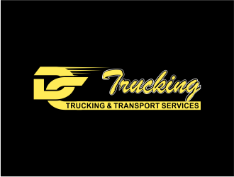 D&C Trucking logo design by amazing
