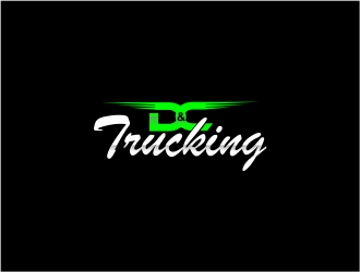 D&C Trucking logo design by amazing