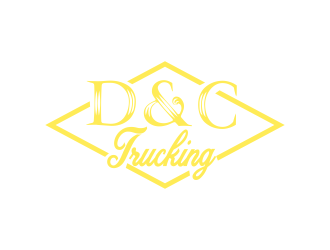 D&C Trucking logo design by giphone