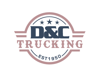 D&C Trucking logo design by THOR_