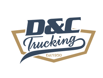 D&C Trucking logo design by THOR_