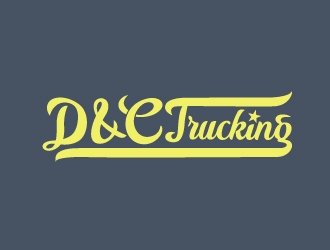 D&C Trucking logo design by josephope