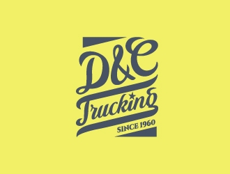 D&C Trucking logo design by josephope