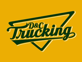 D&C Trucking logo design by jaize