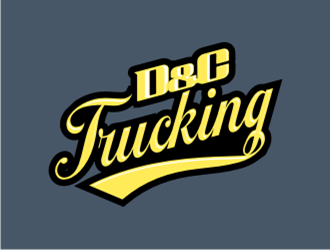 D&C Trucking logo design by Raden79