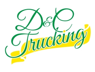 D&C Trucking logo design by mngovani