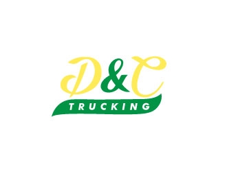 D&C Trucking logo design by Gaze