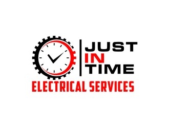 Just In Time Electrical Services logo design by bricton