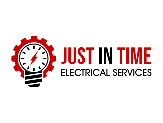 Just In Time Electrical Services logo design by cintoko
