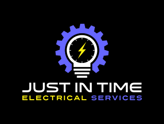 Just In Time Electrical Services logo design by AisRafa