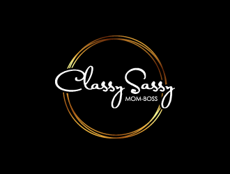Classy Sassy Mom-Boss logo design by denfransko