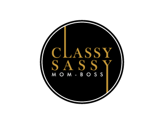 Classy Sassy Mom-Boss logo design by pencilhand