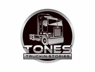 Tones Truckin Stories logo design by stayhumble