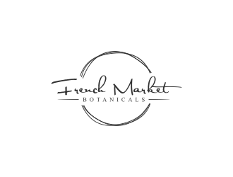French Market Botanicals logo design by ammad