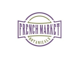 French Market Botanicals logo design by bricton