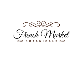 French Market Botanicals logo design by ammad