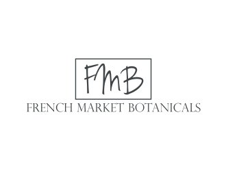 French Market Botanicals logo design by Diancox