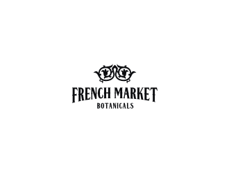 French Market Botanicals logo design by elleen