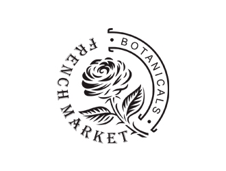 French Market Botanicals logo design by rahmatillah11