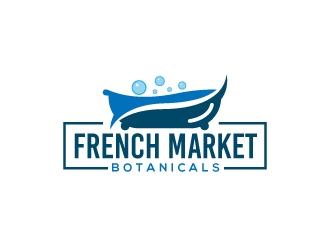 French Market Botanicals logo design by Suvendu