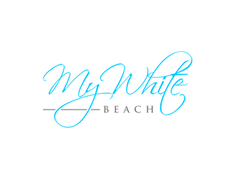 My White Beach logo design by ndaru