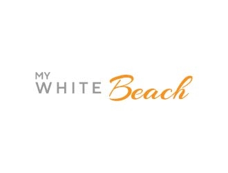 My White Beach logo design by maserik