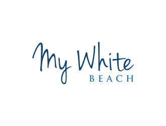 My White Beach logo design by RIANW